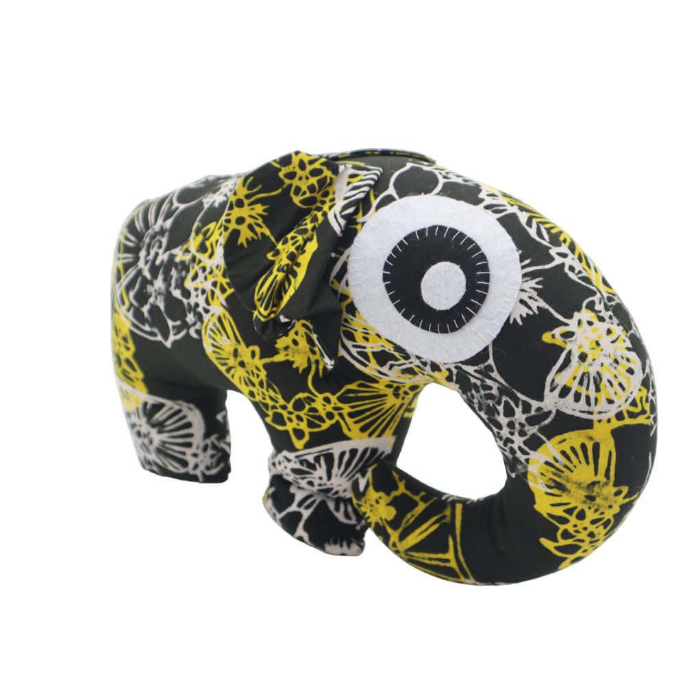 SOFT TOYS  GAJAH (BATIK BLOK - M)