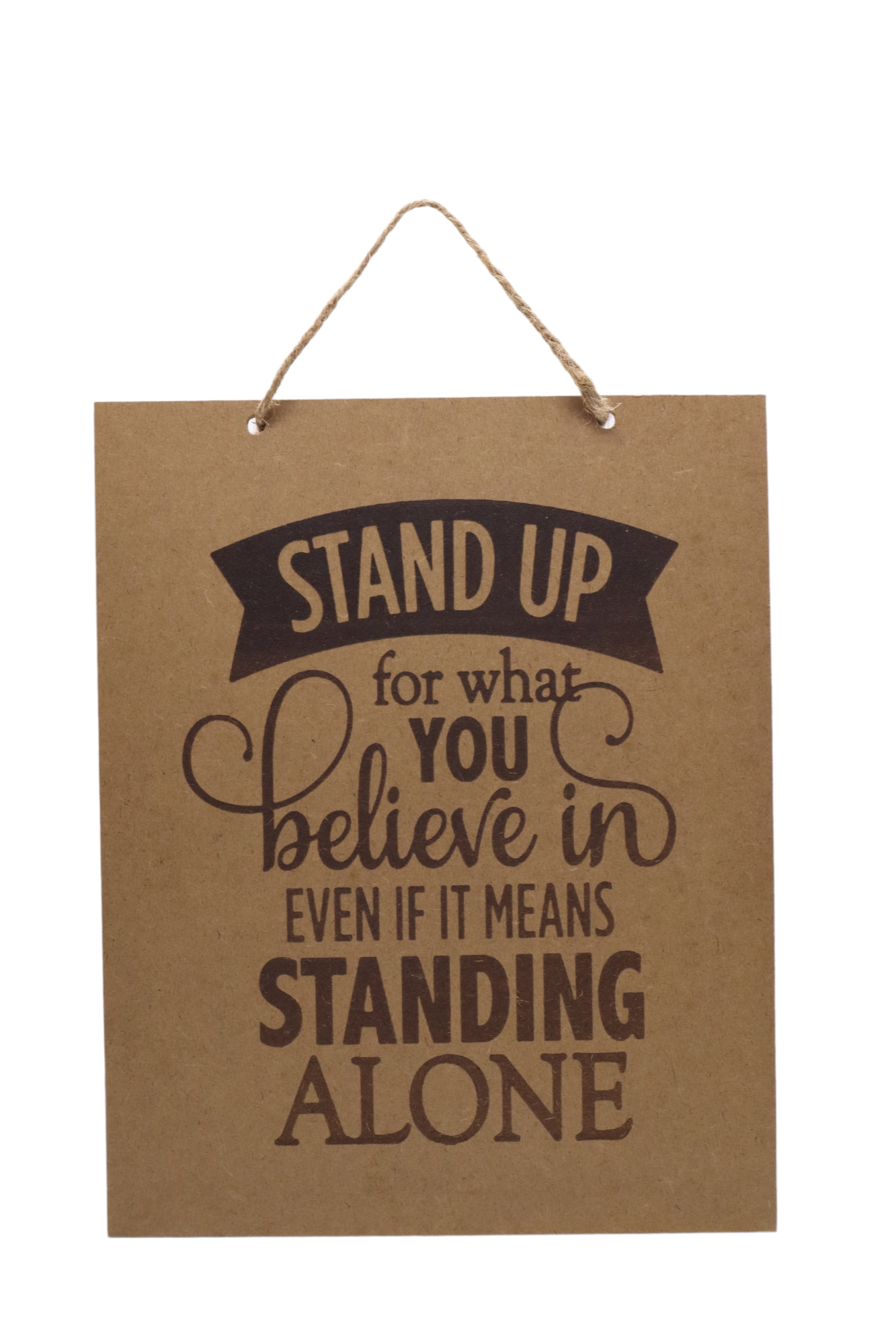 MOTIVATION TEXT LASER CUT