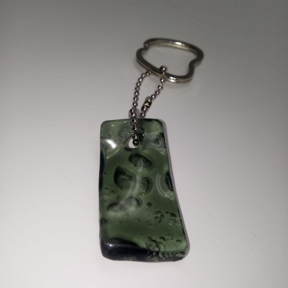 GLASS KEYCHAIAN