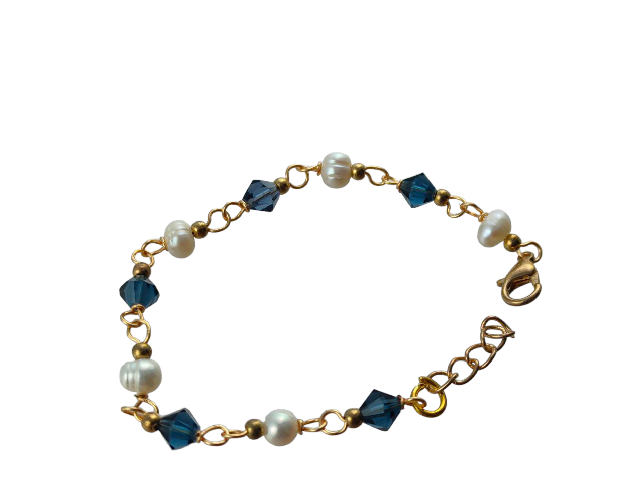 PURE PEARL AND PRECIOUS STONE BRACELET