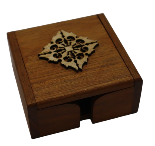 WOODEN NOTE HOLDER