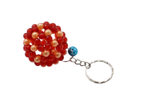 BEADED KEYCHAIN