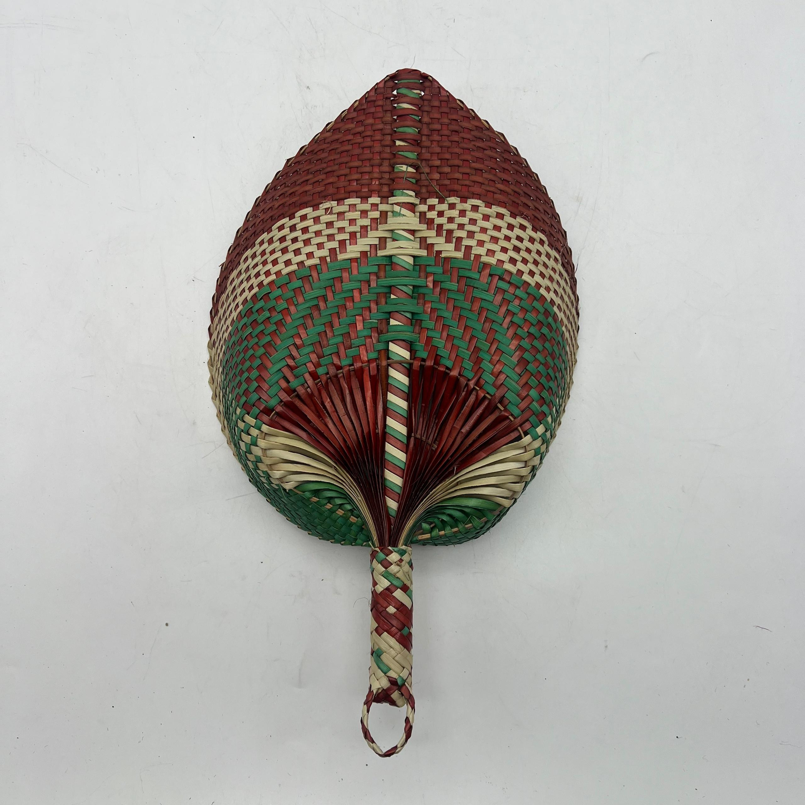 WOVEN HAND FAN