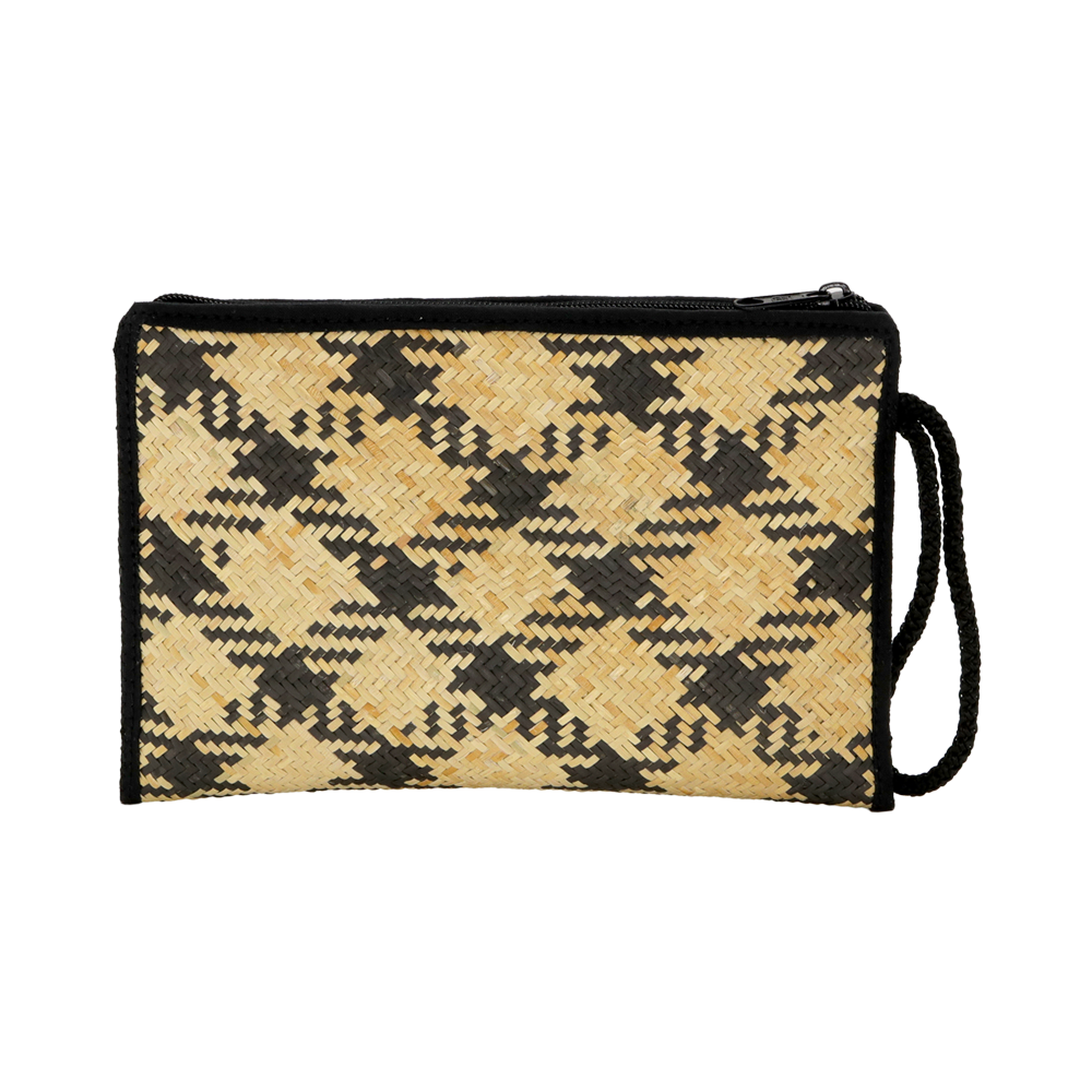 RATTAN WEAVING CLUTCH BAG