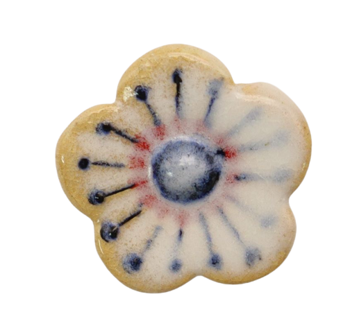 CERAMIC BROOCH