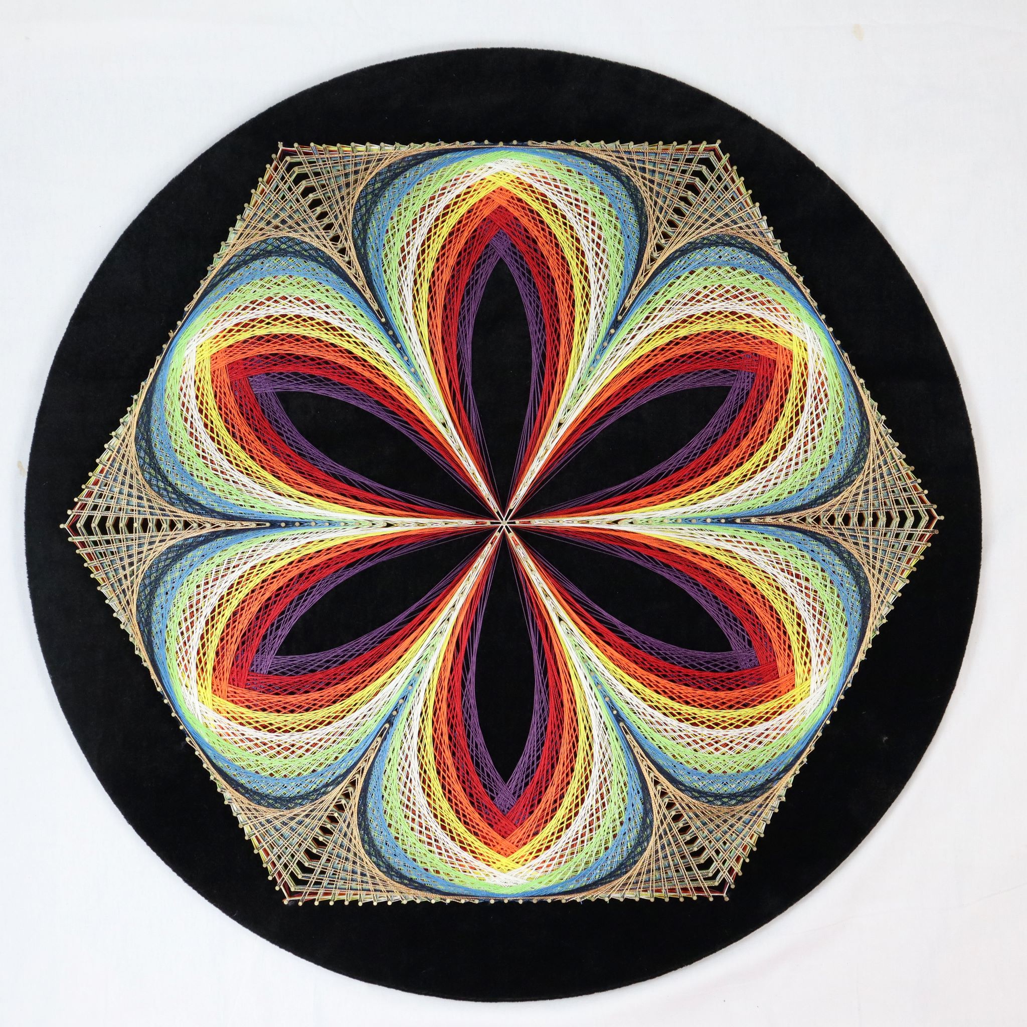 COLORFUL FLOWER DECORATIVE BOARD