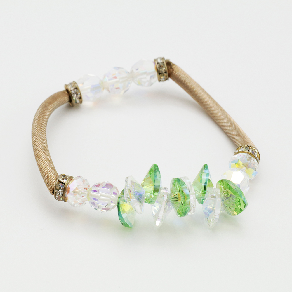 GELANG ROSE QUARTZ + LAVA