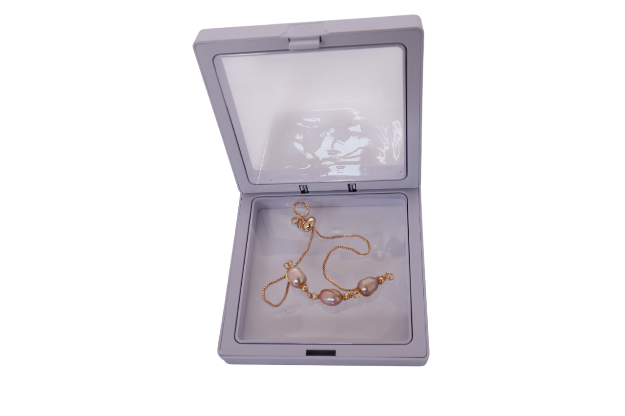 PANDORA PEARL BRACELET ADJUSTABLE