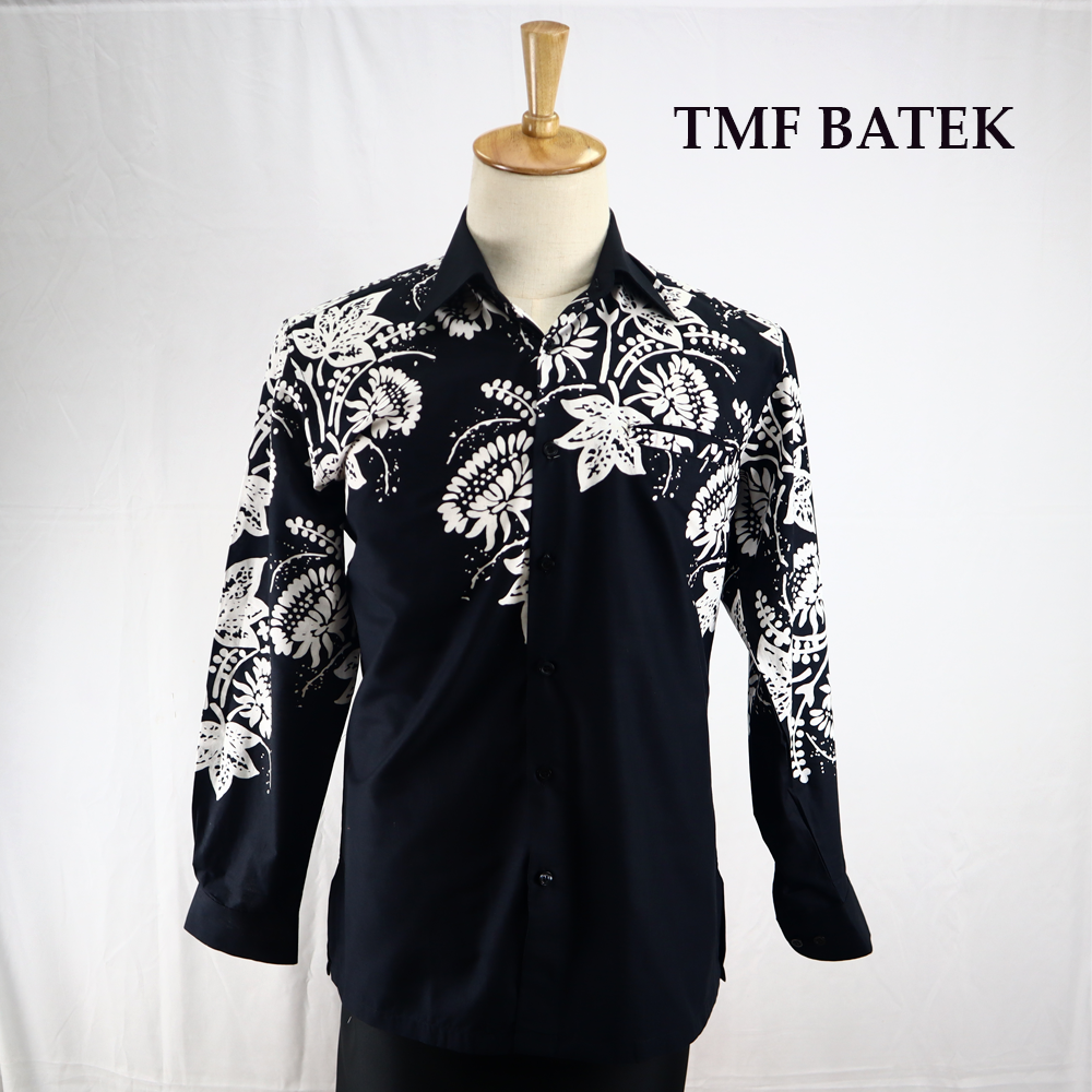 (PRE-ORDER 604) KEMEJA BATIK LENGAN PANJANG SLIM FIT