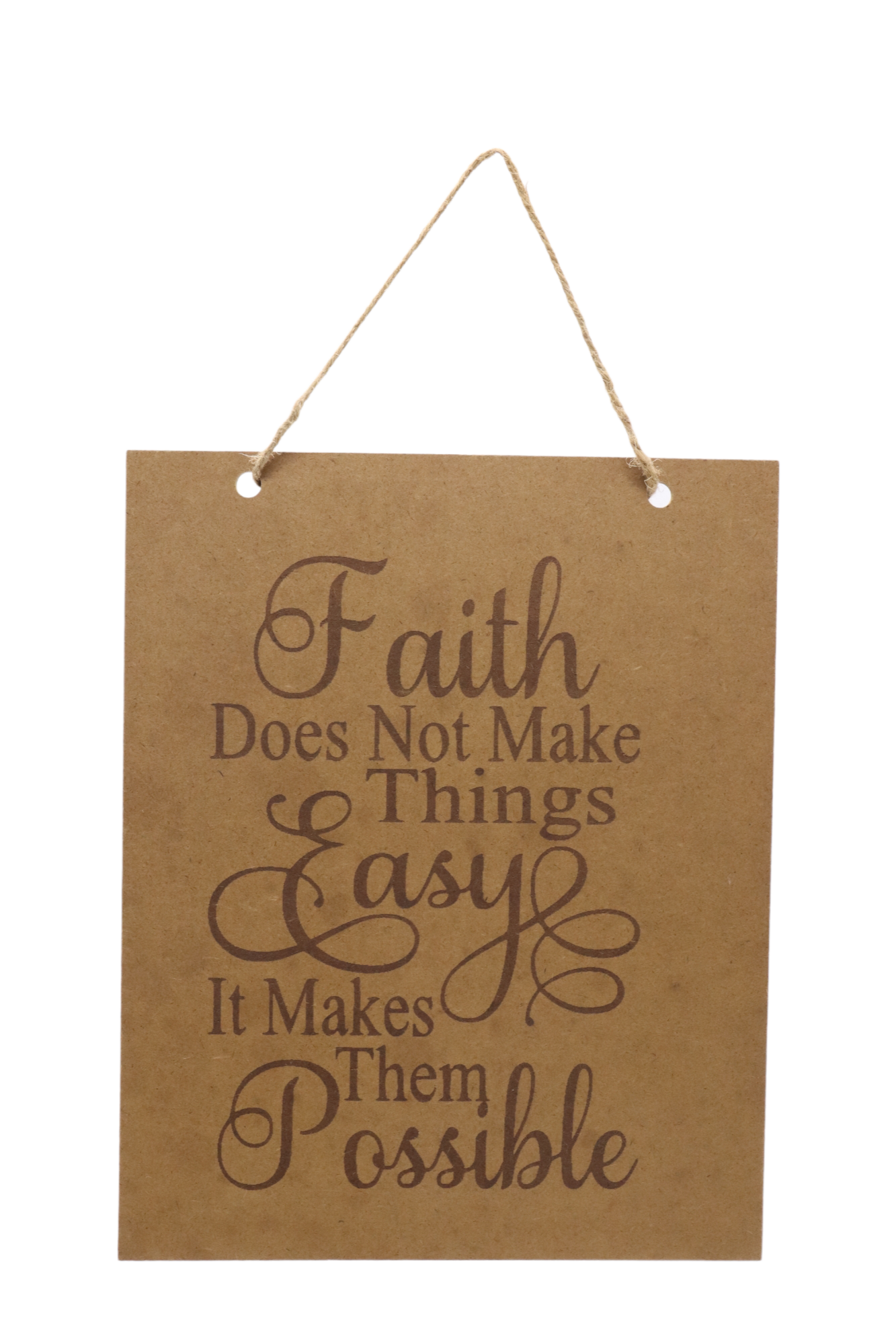 MOTIVATION TEXT LASER CUT