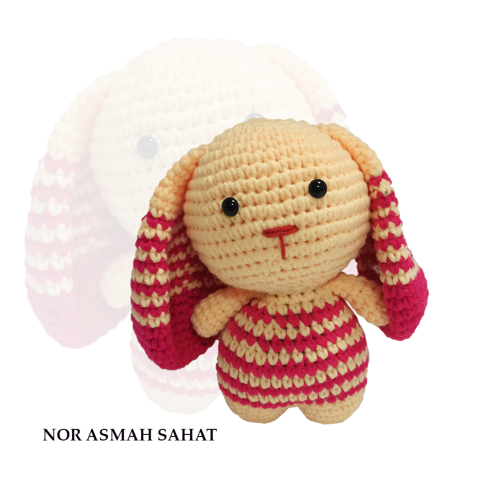 (350) AMIGURUMI RABBIT - 1 UNIT