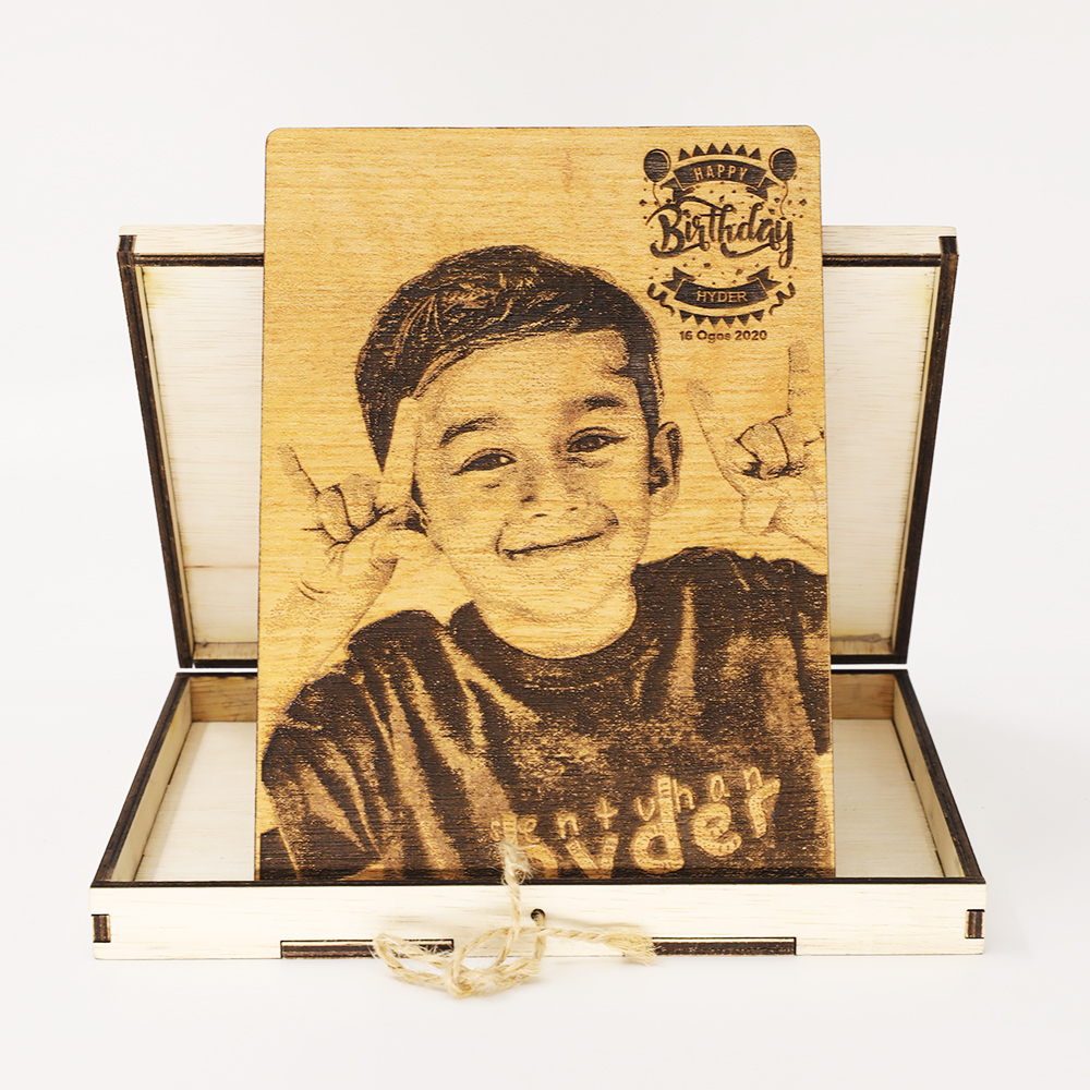 (PRE-ORDER) POTRAIT KAYU SAIZ A5