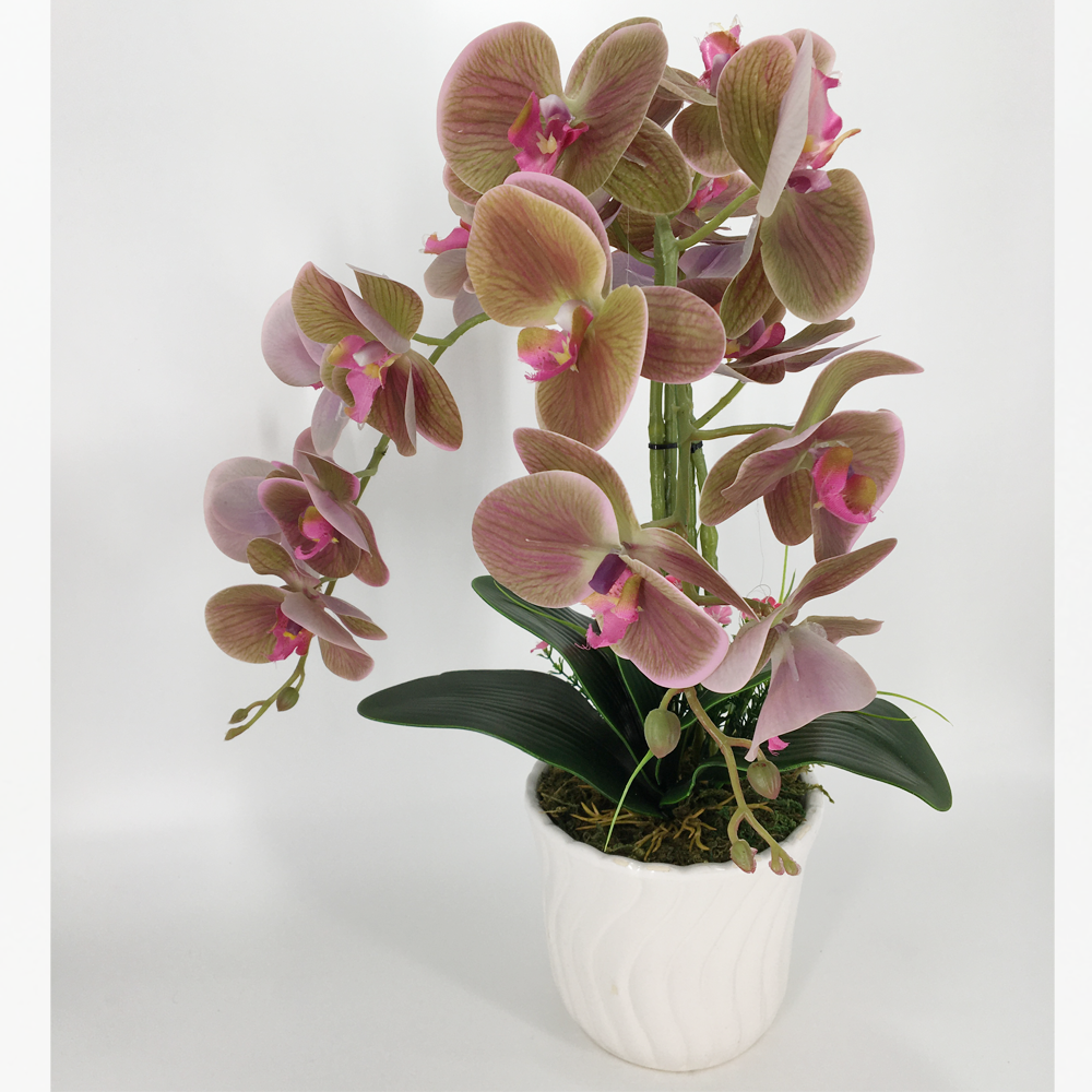 BUNGA ORKID LATEX 3 TANGKAI