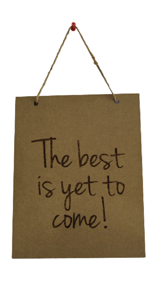 MOTIVATION TEXT LASER CUT