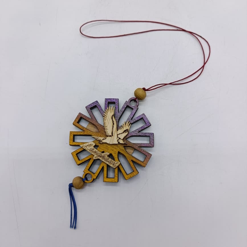 HANGING WOODEN CRAFTS LASER CUT