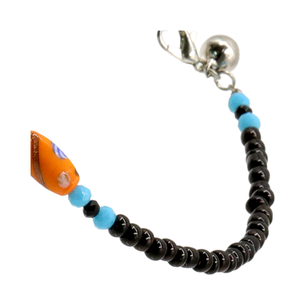 SARAWAK BEADS ANKLET WITH BELL