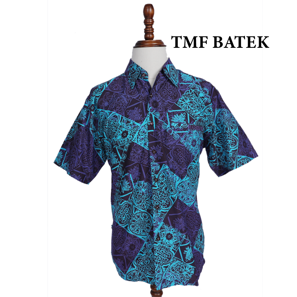(PRE-ORDER 1062) KEMEJA BATIK TMF LENGAN PENDEK
