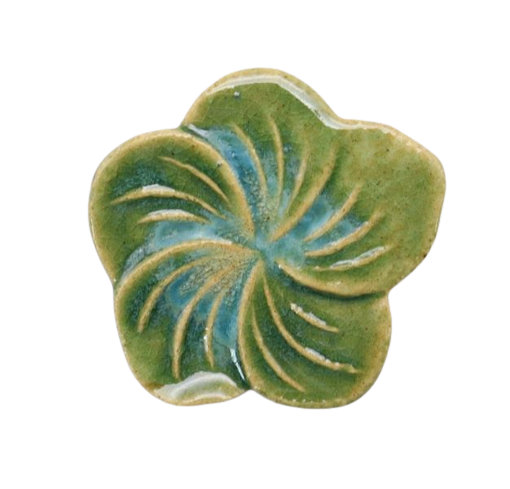 CERAMIC BROOCH