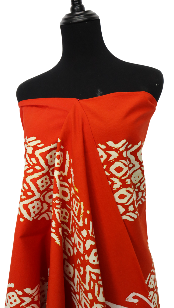 COTTON BATIK FABRIC 2.5 METERS