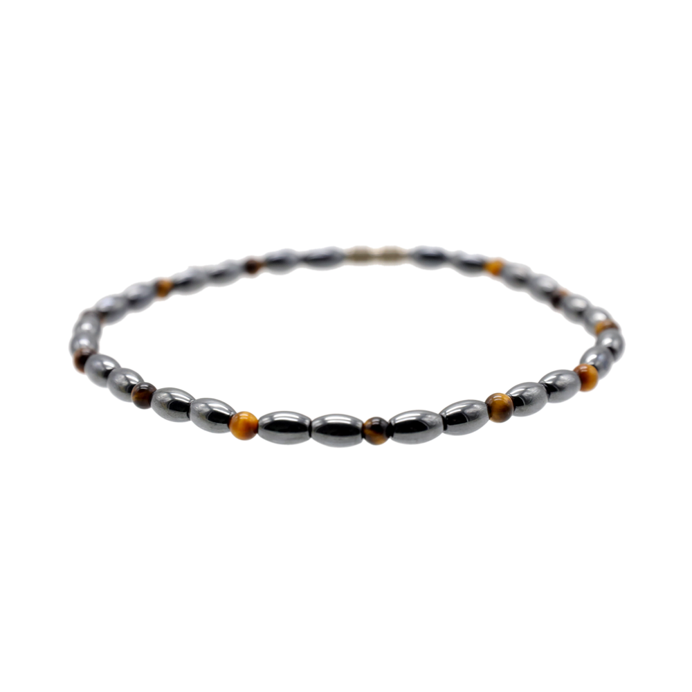 GELANG KAKI BATU  HEMATITE