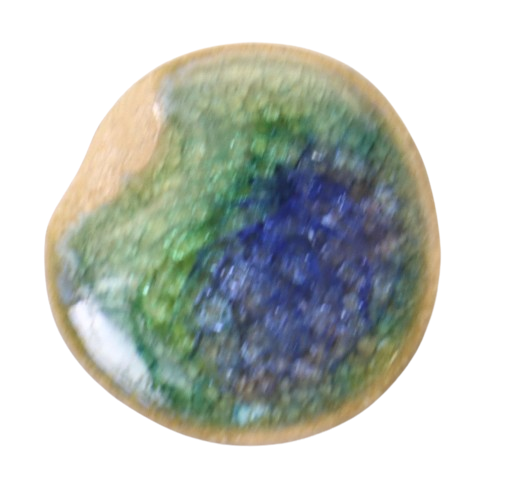 CERAMIC BROOCH