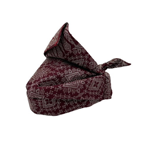 TANJAK SONGKET MAROON