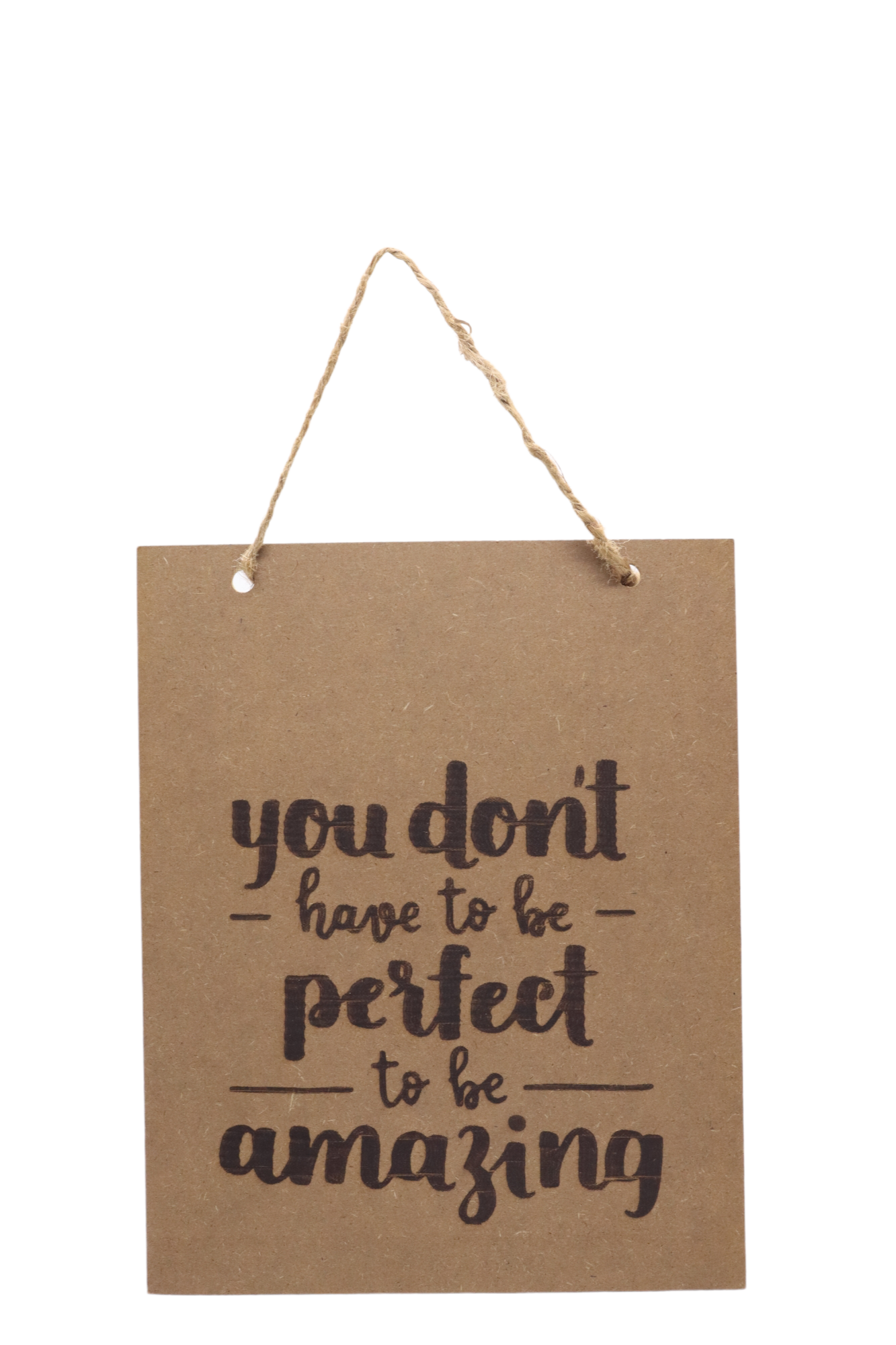 MOTIVATION TEXT LASER CUT