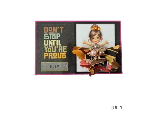 FRIDGE MAGNET BATIK KIDS JULY