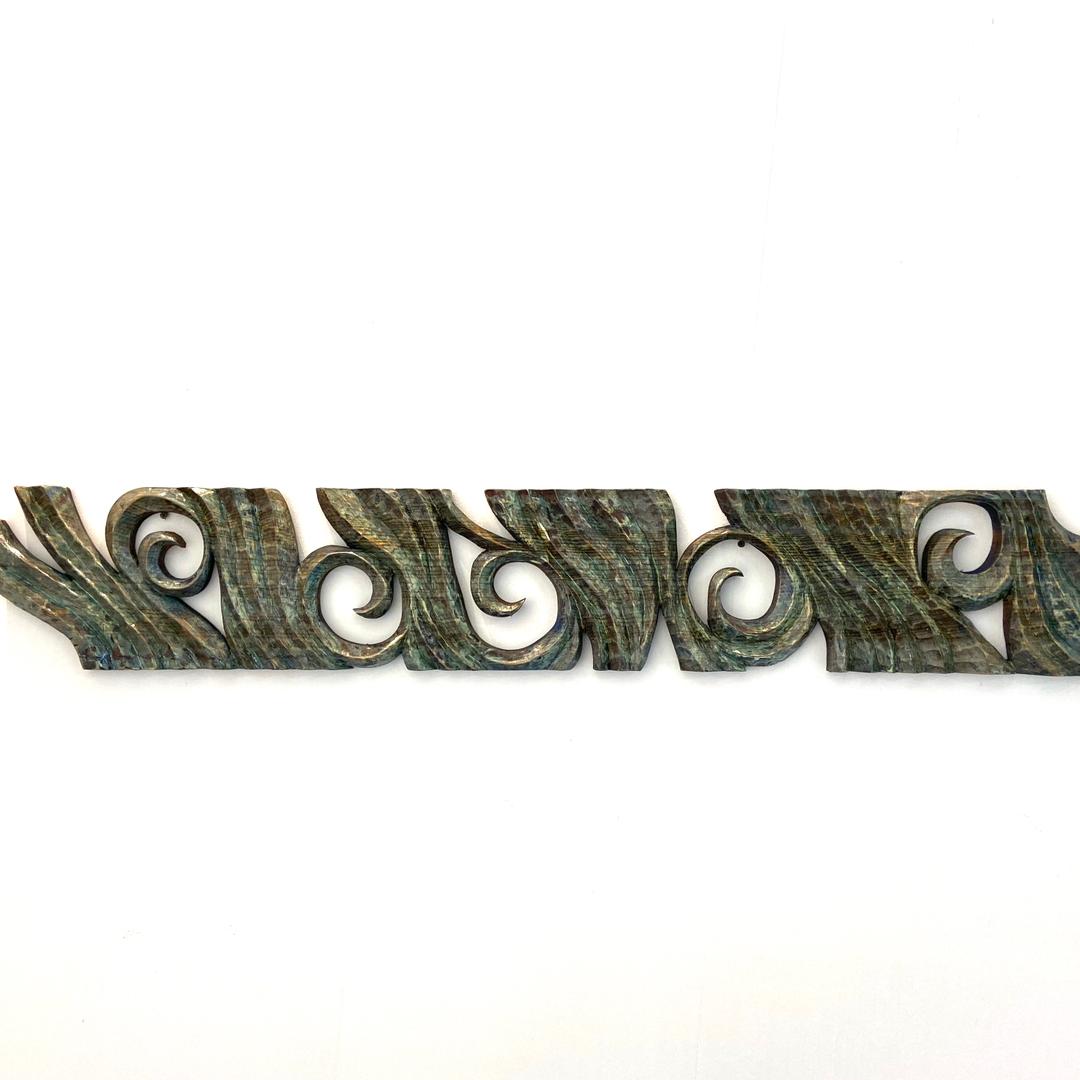 WOOD CARVING WALL DECORATION PANEL