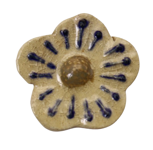 CERAMIC BROOCH