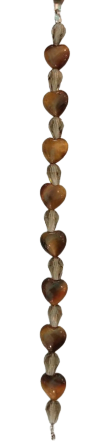 TIGER'S EYE BRACELET HEART 4