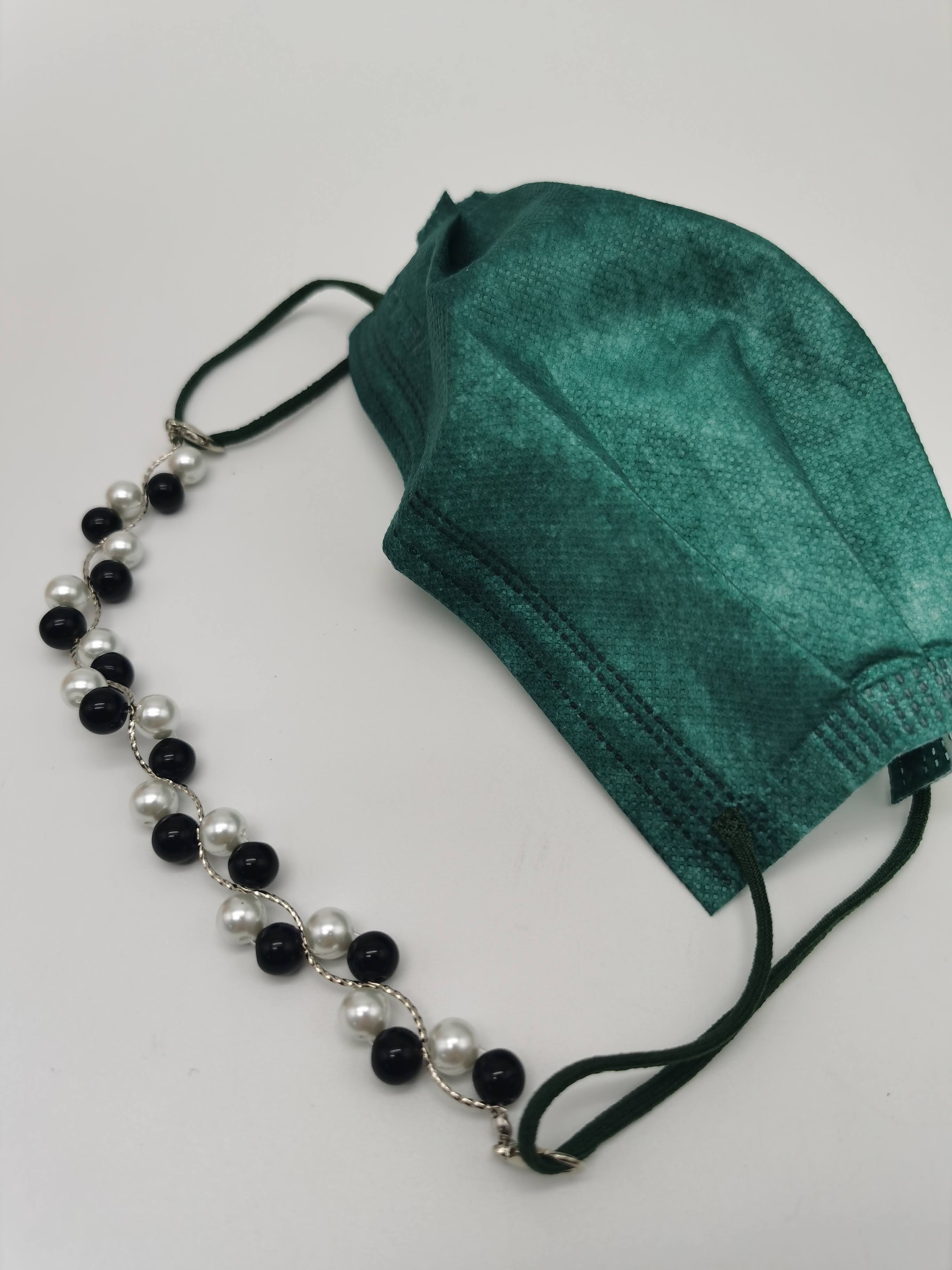 MASK EXTENDER MUTIARA BLACK + WHITE