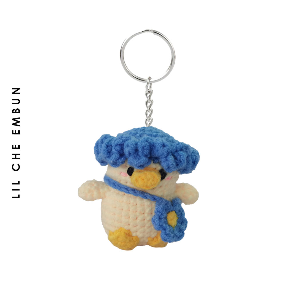 AMIGURUMI MINI KEYCHAIN DUCK