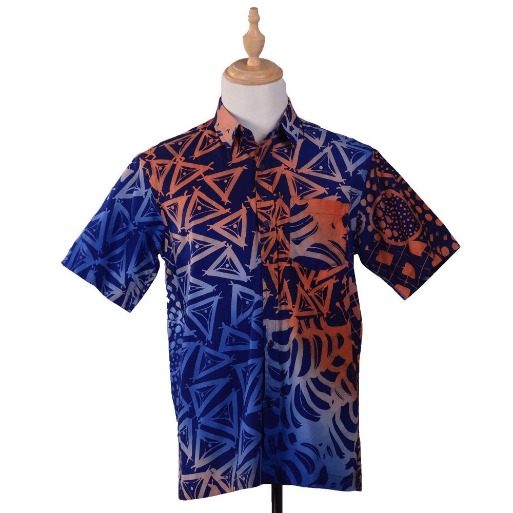 PREODER MEN BATIK SHIRT SHORT SLEEVES