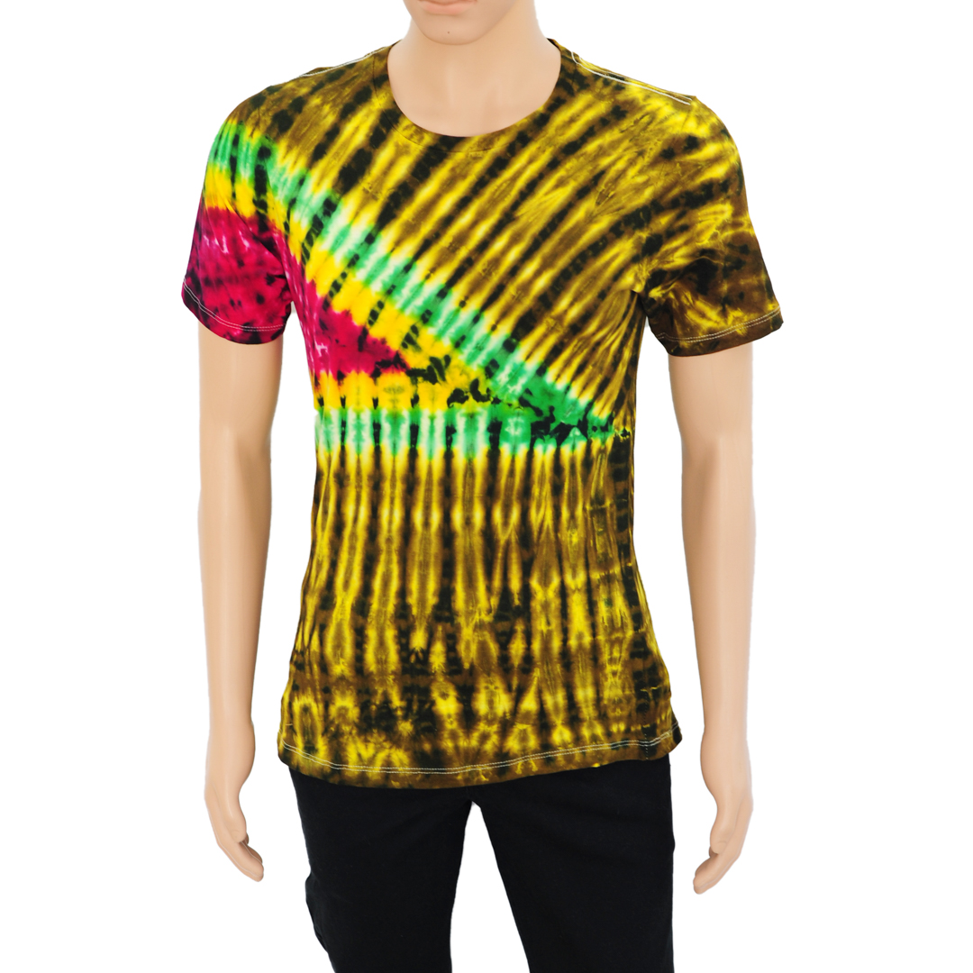 T-SHIRT BATIK TIE & DYE LENGAN PENDEK
