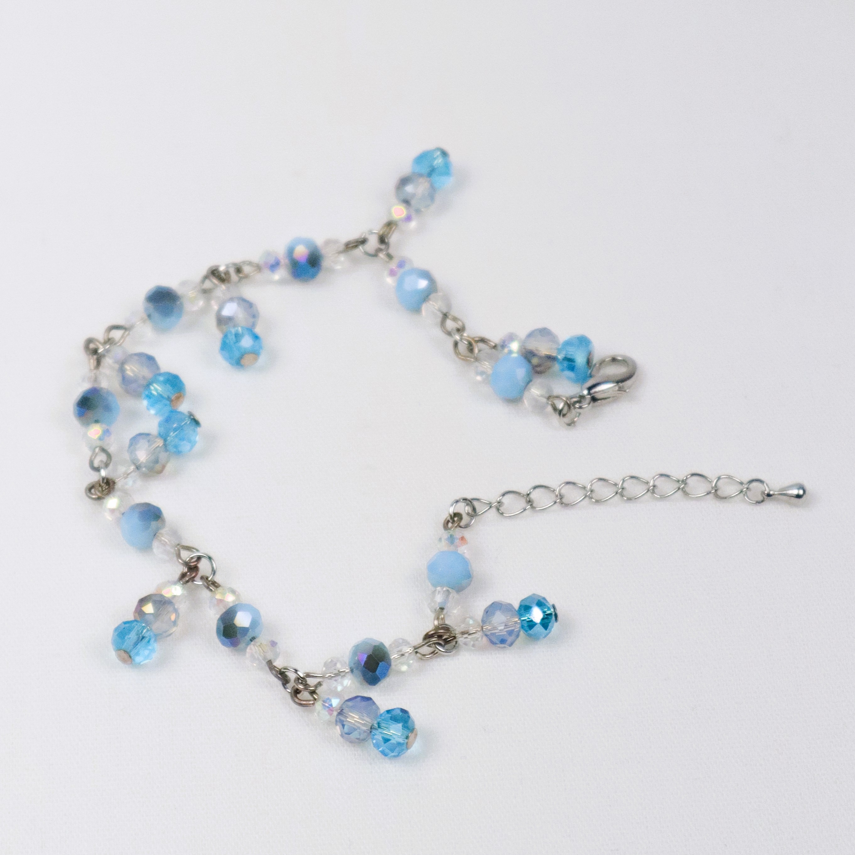 SOFT BLUE ICE CHERRY BRACELET