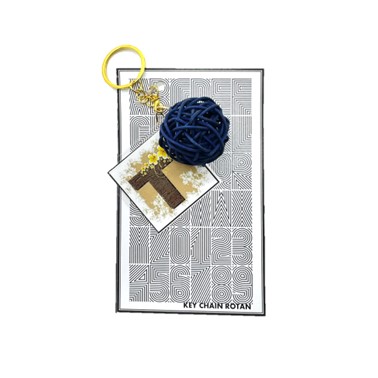 RATTAN KEYCHAIN