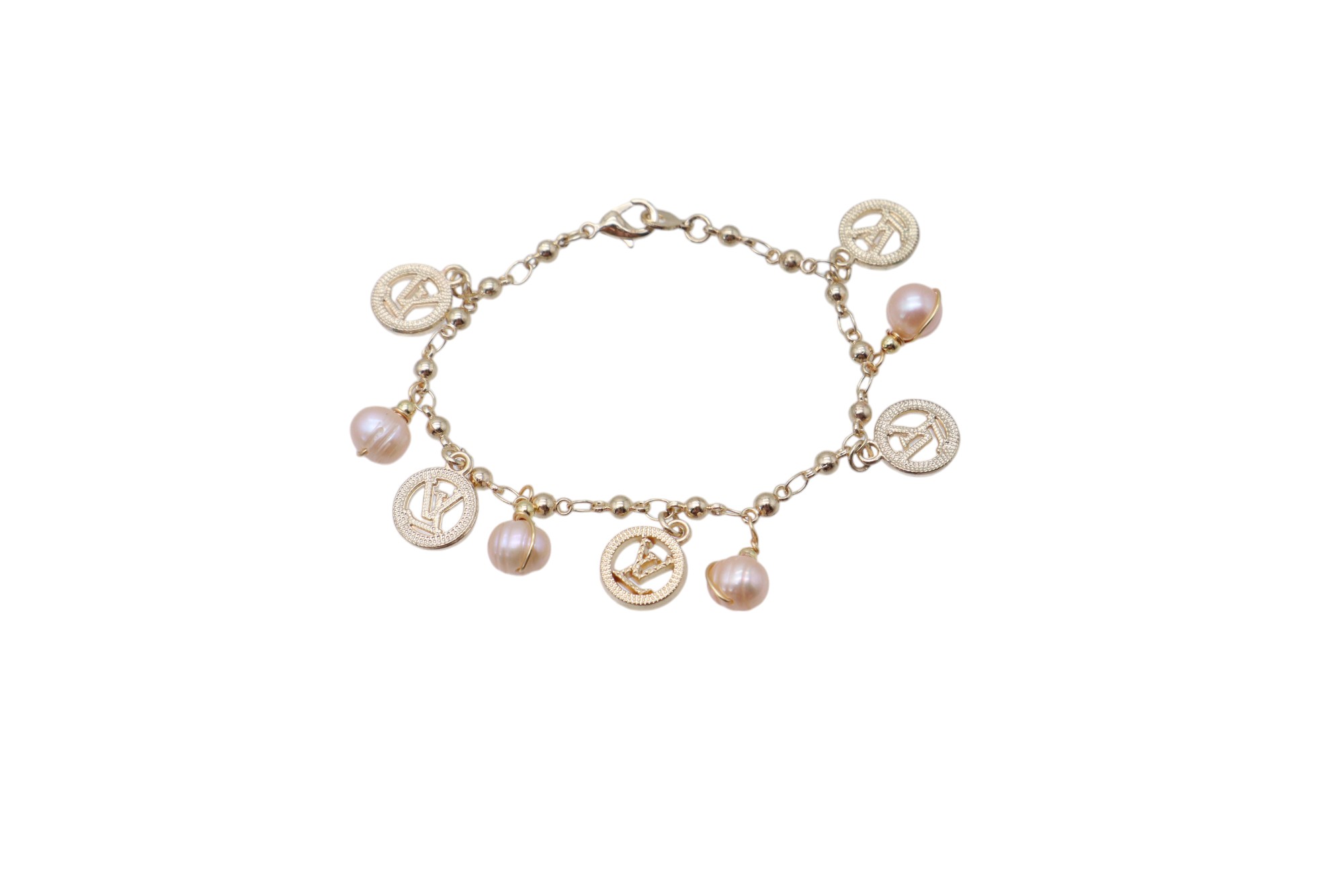PURE PEARL AND PRECIOUS STONE BRACELET