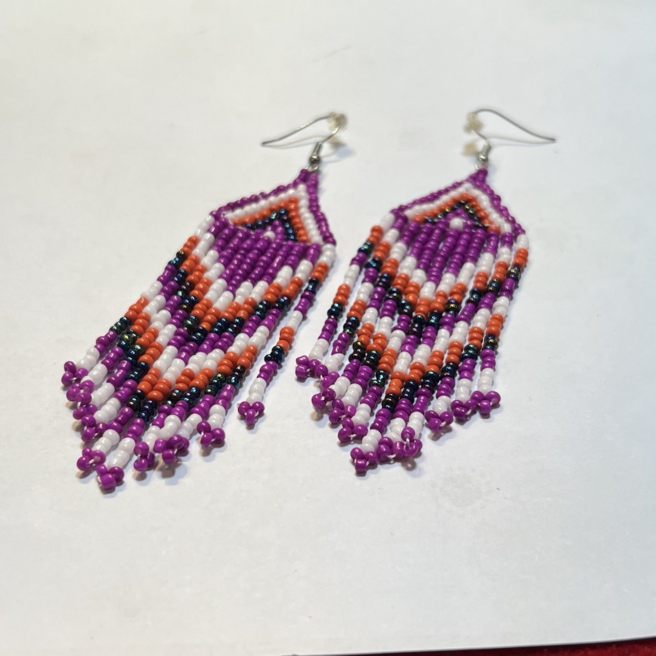 BEADED EARRINGS