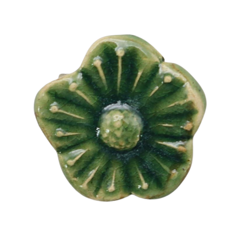 CERAMIC BROOCH