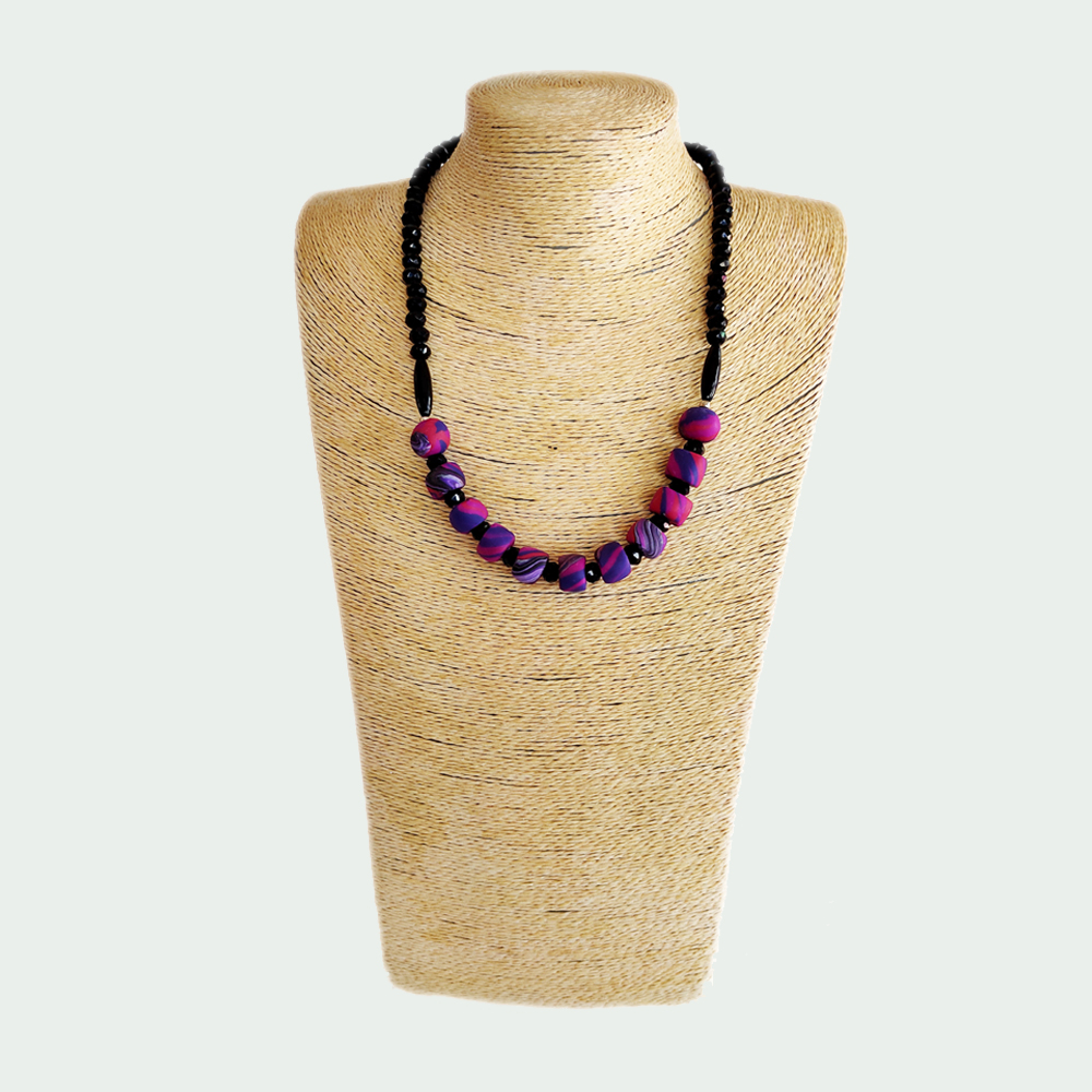 PURPLE NECKLACE MODERN