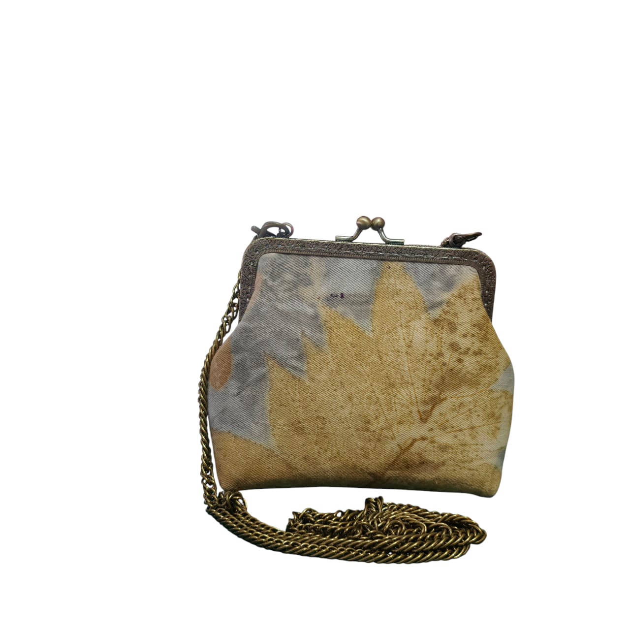 ECO-PRINT BATIK CLUTCH BAG