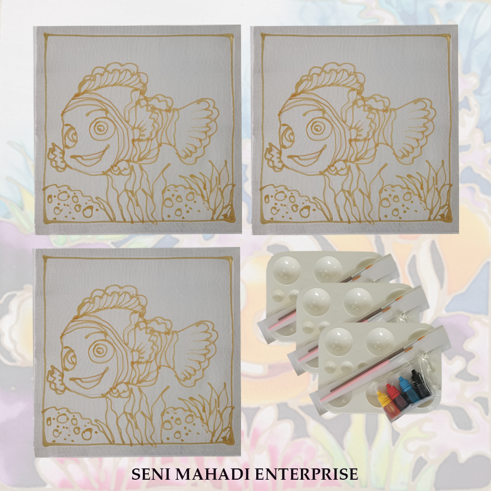 (167) BATIK KIT DIY NEMO (COMBO 3)