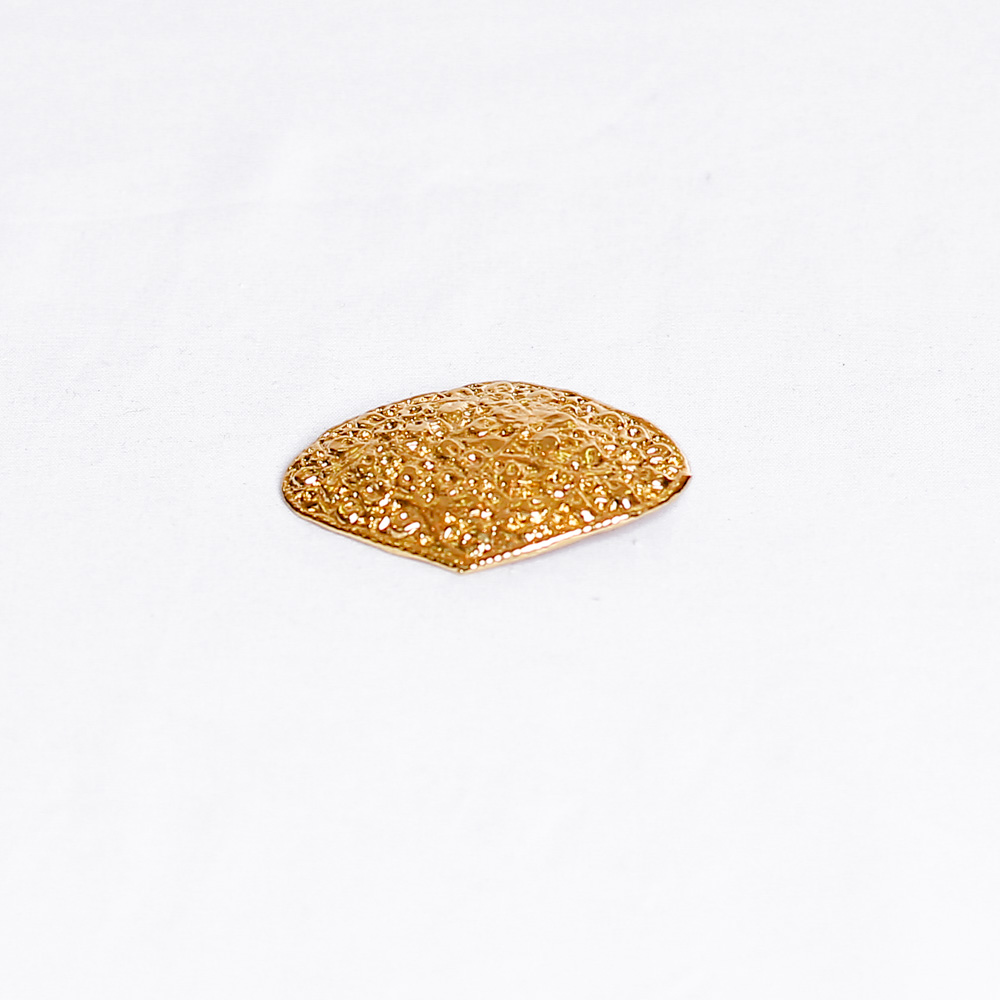 BROOCH MATA PAHAT (GOLD PLATED)