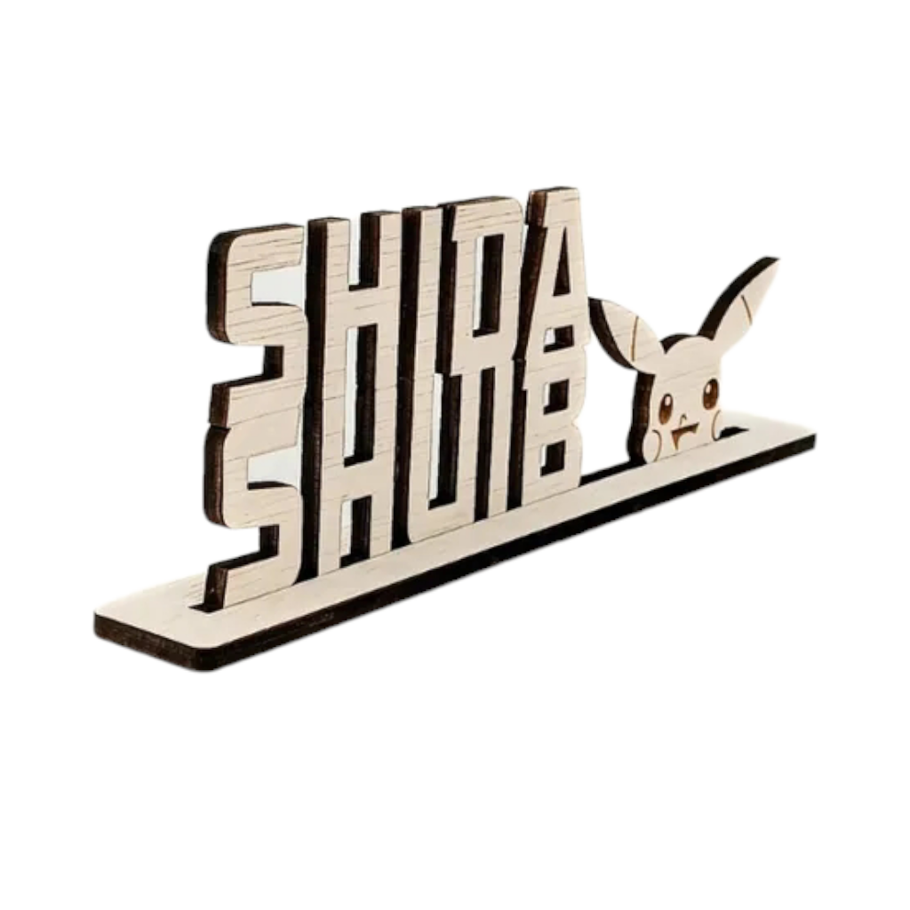 (CUSTOM NAME) WORD STAND PERSONALIZE