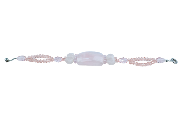 GELANG ROSE QUARTZ