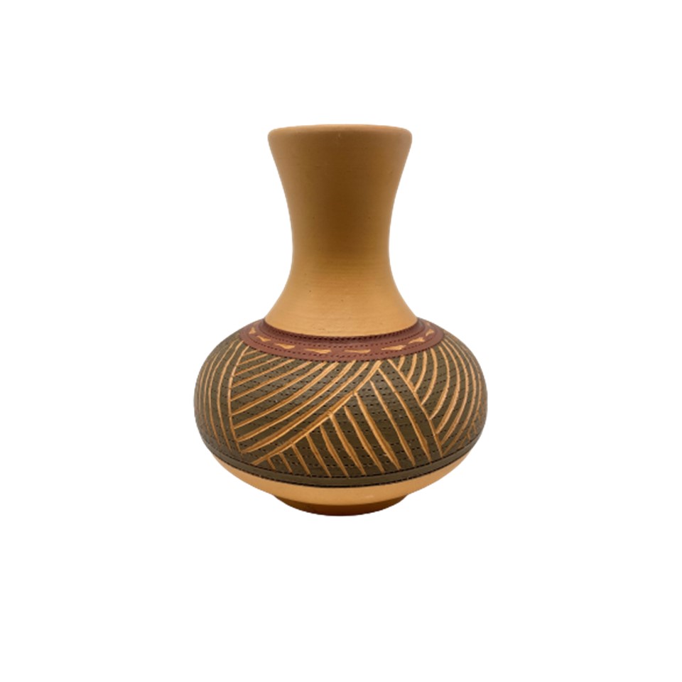 ( PRE ORDER ) PASU HIASAN SERAMIK TERRACOTTA BERWARNA