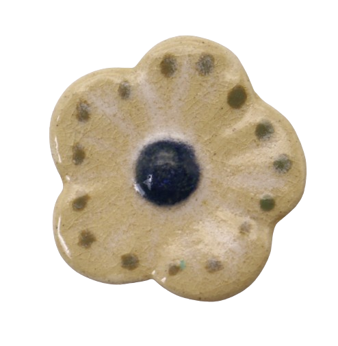 CERAMIC BROOCH
