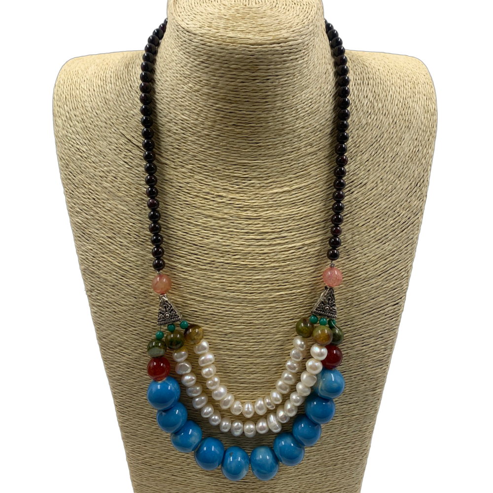 HELENA NECKLACE  BEADS ACCESSORIES
