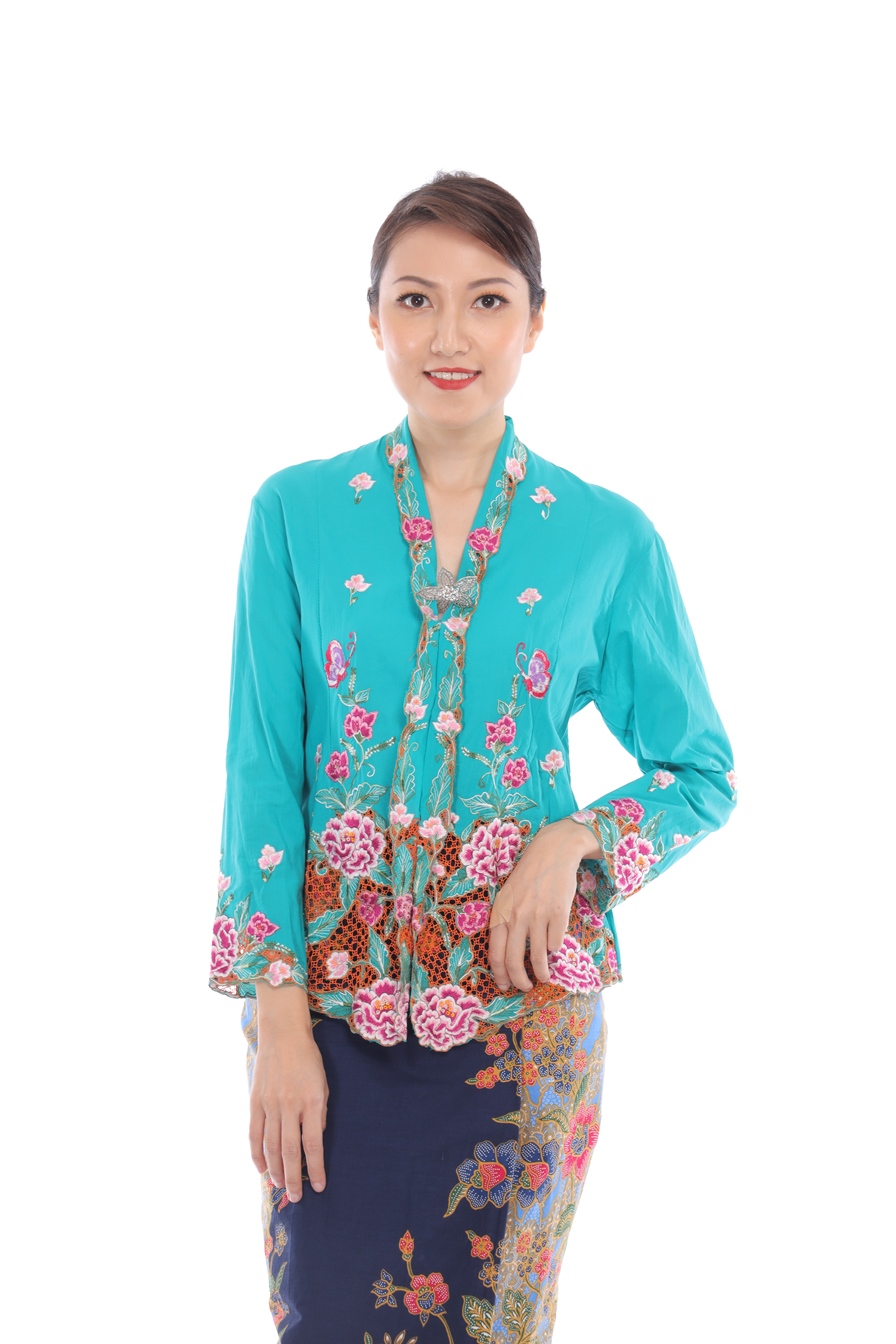 NYONYA KEBAYA  TURQUOISE